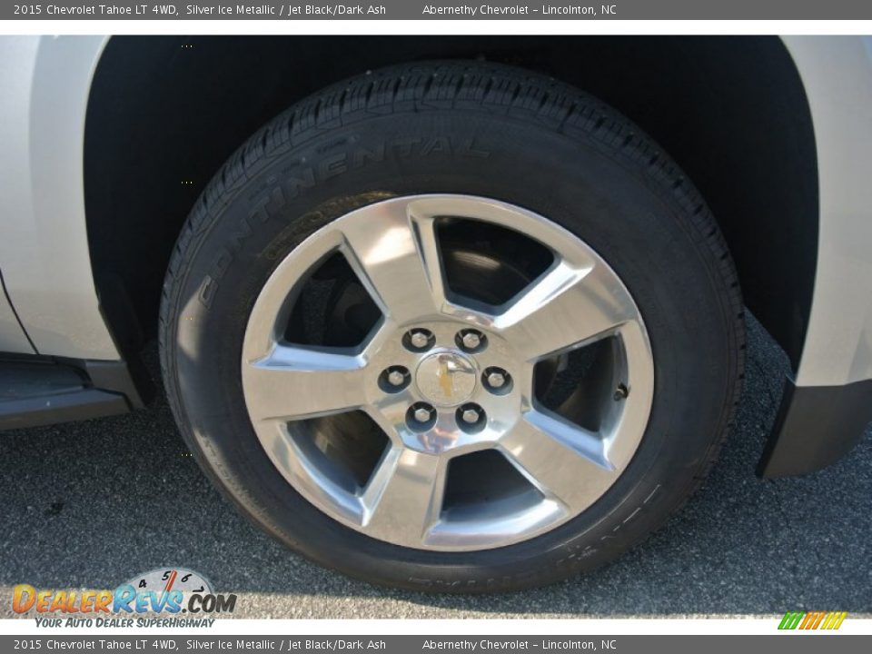 2015 Chevrolet Tahoe LT 4WD Silver Ice Metallic / Jet Black/Dark Ash Photo #29