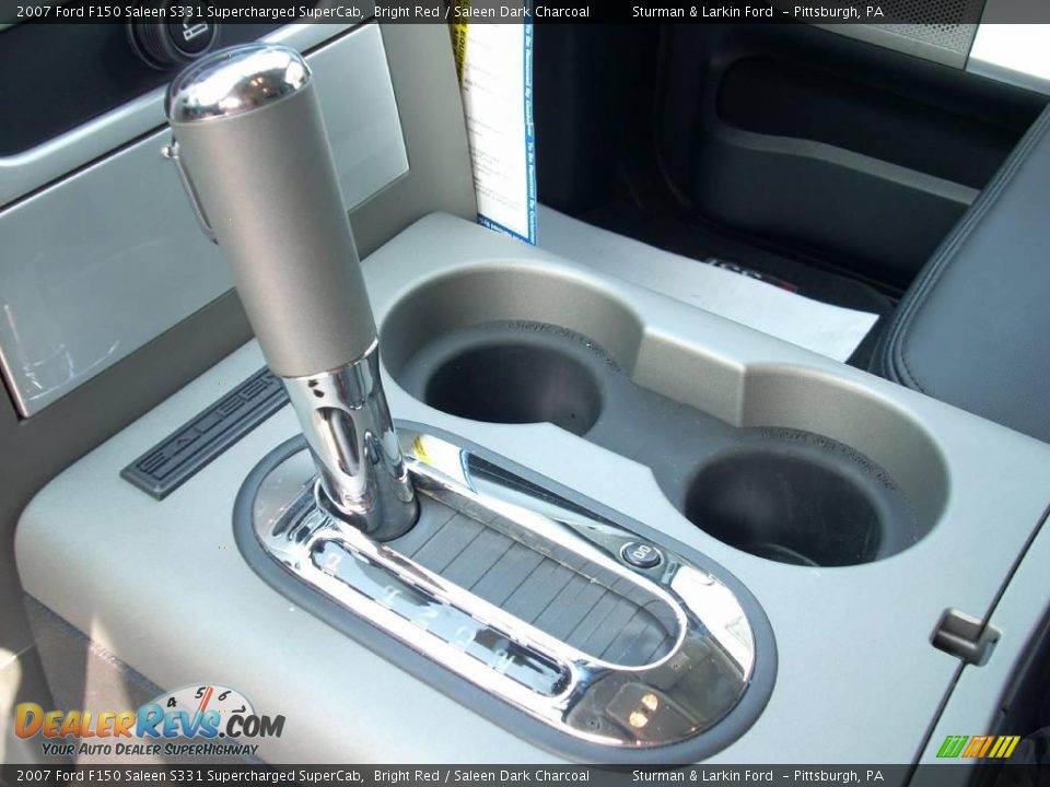 2007 Ford F150 Saleen S331 Supercharged SuperCab Bright Red / Saleen Dark Charcoal Photo #21