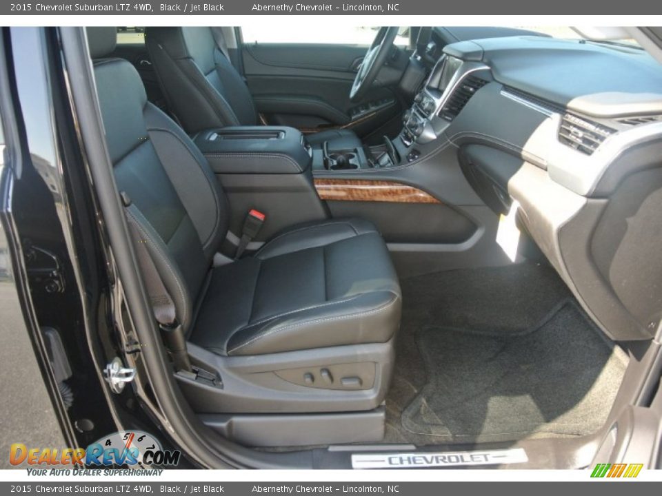 2015 Chevrolet Suburban LTZ 4WD Black / Jet Black Photo #21