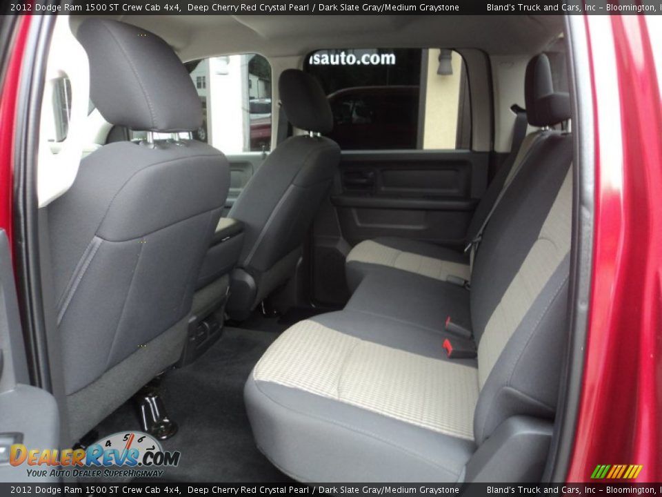 2012 Dodge Ram 1500 ST Crew Cab 4x4 Deep Cherry Red Crystal Pearl / Dark Slate Gray/Medium Graystone Photo #7