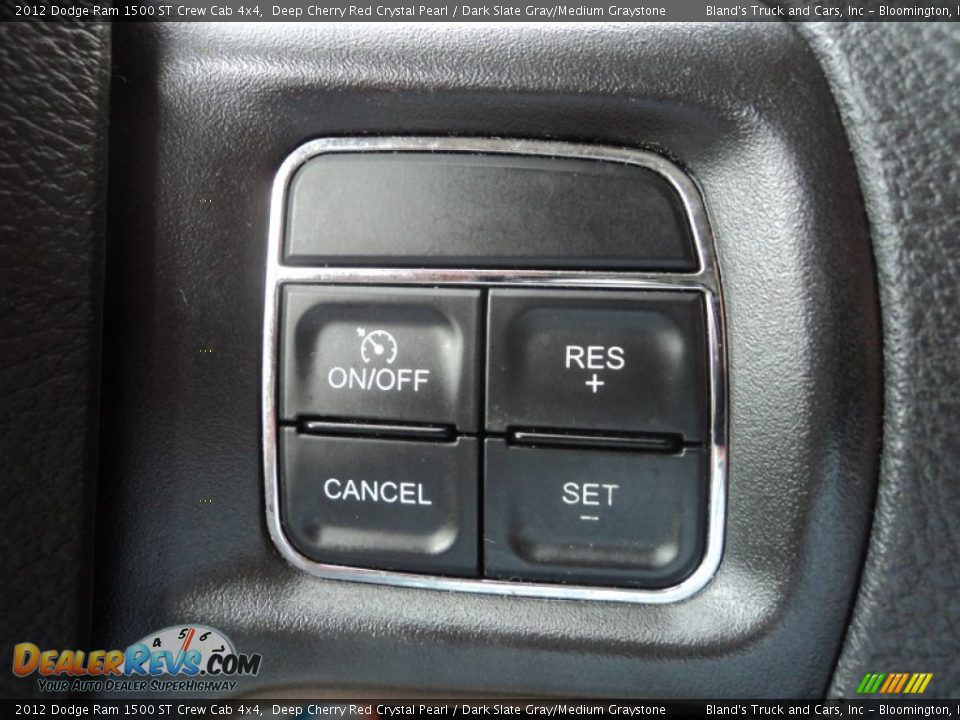 2012 Dodge Ram 1500 ST Crew Cab 4x4 Deep Cherry Red Crystal Pearl / Dark Slate Gray/Medium Graystone Photo #14
