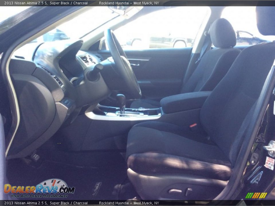 2013 Nissan Altima 2.5 S Super Black / Charcoal Photo #10