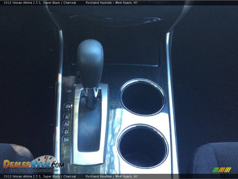 2013 Nissan Altima 2.5 S Super Black / Charcoal Photo #14