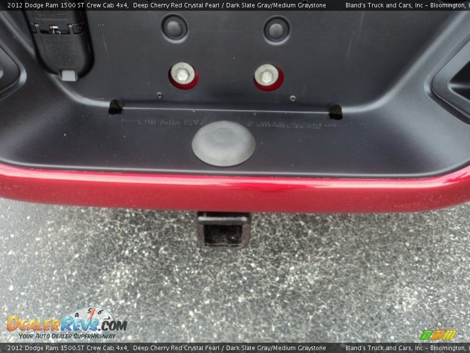 2012 Dodge Ram 1500 ST Crew Cab 4x4 Deep Cherry Red Crystal Pearl / Dark Slate Gray/Medium Graystone Photo #30