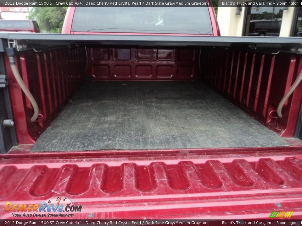 2012 Dodge Ram 1500 ST Crew Cab 4x4 Deep Cherry Red Crystal Pearl / Dark Slate Gray/Medium Graystone Photo #31