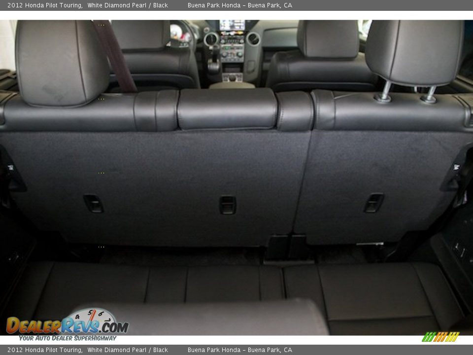2012 Honda Pilot Touring White Diamond Pearl / Black Photo #18