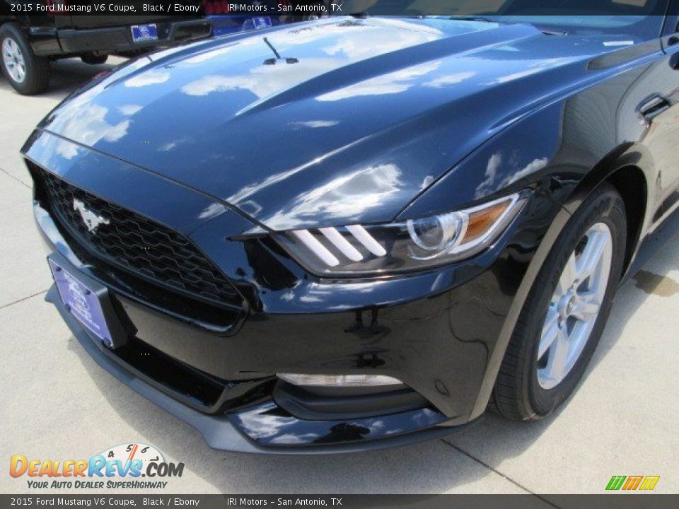 2015 Ford Mustang V6 Coupe Black / Ebony Photo #19
