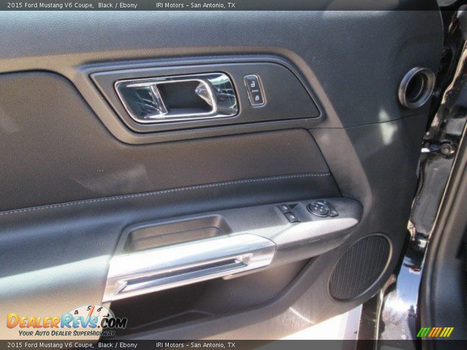 2015 Ford Mustang V6 Coupe Black / Ebony Photo #21