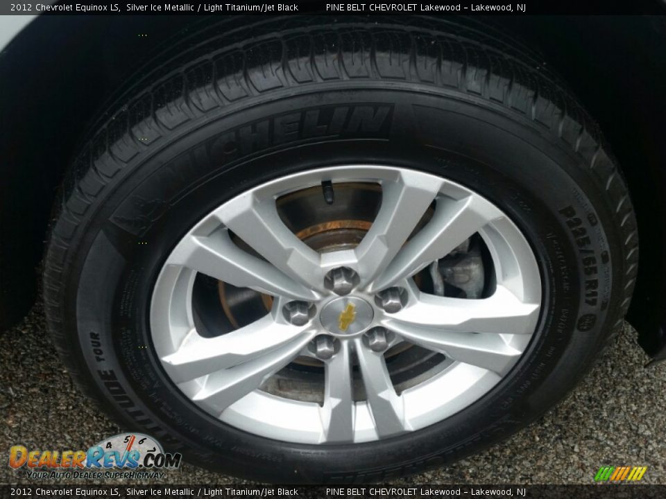 2012 Chevrolet Equinox LS Silver Ice Metallic / Light Titanium/Jet Black Photo #4