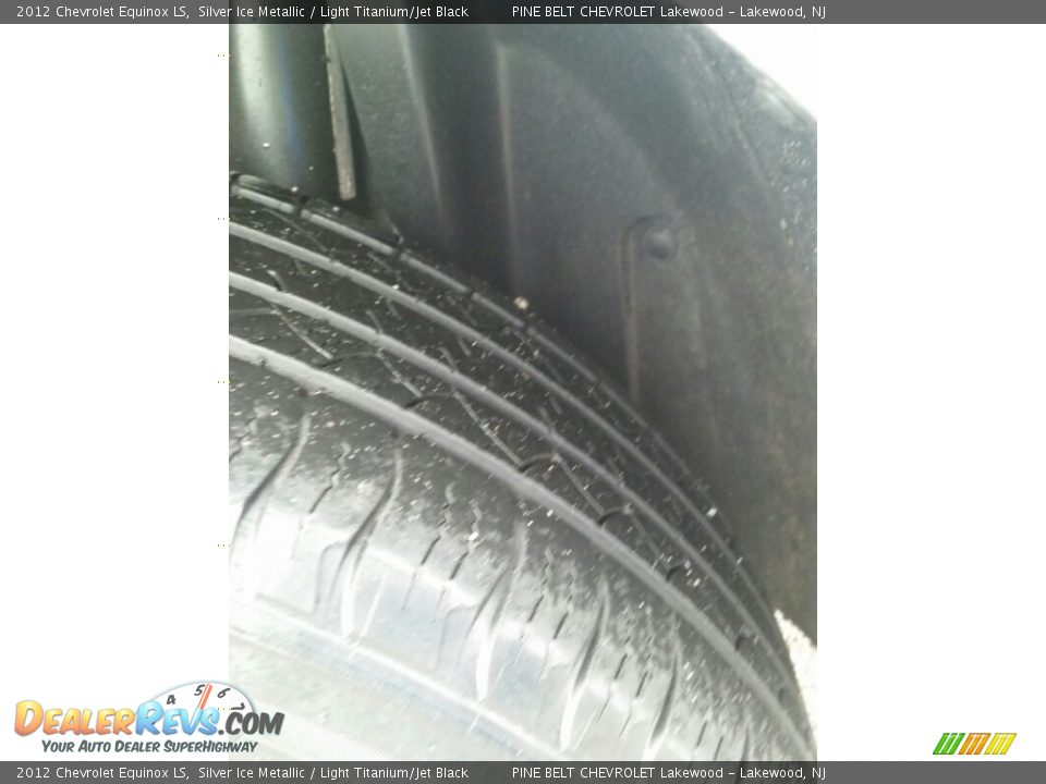 2012 Chevrolet Equinox LS Silver Ice Metallic / Light Titanium/Jet Black Photo #21