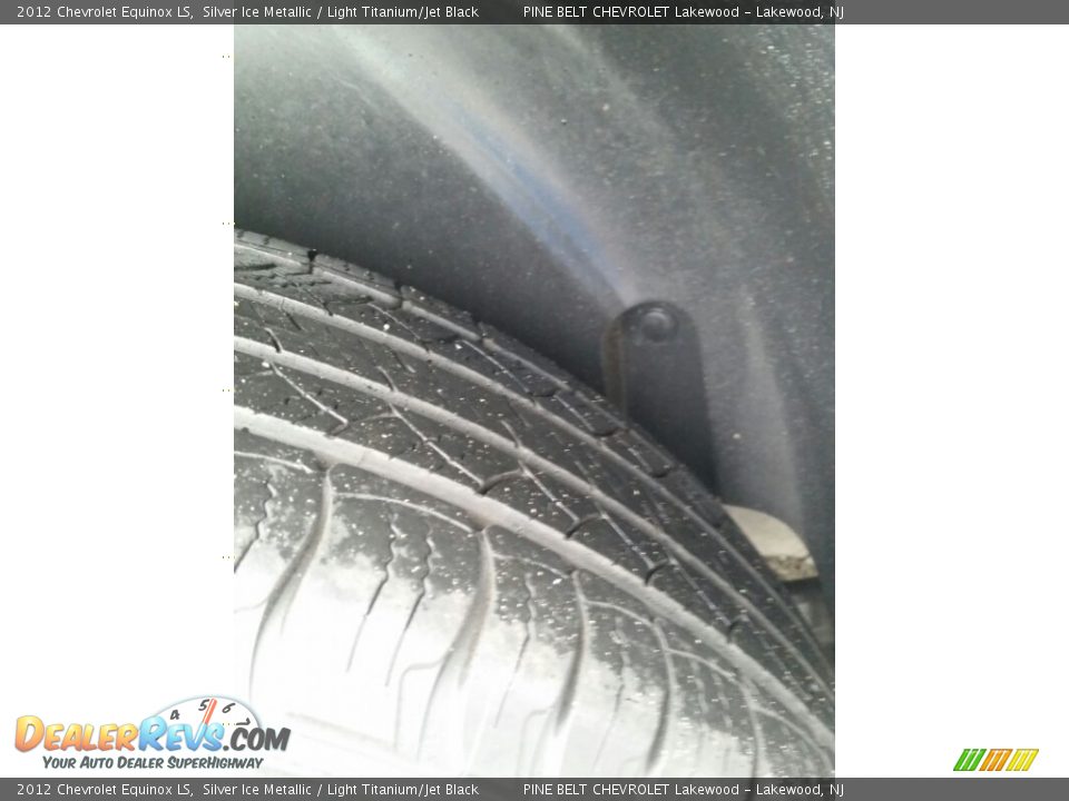 2012 Chevrolet Equinox LS Silver Ice Metallic / Light Titanium/Jet Black Photo #23