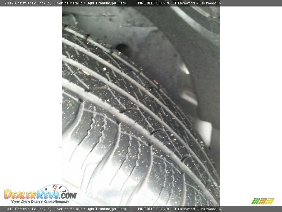 2012 Chevrolet Equinox LS Silver Ice Metallic / Light Titanium/Jet Black Photo #24