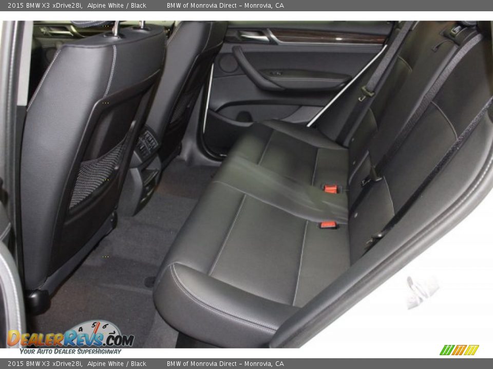 2015 BMW X3 xDrive28i Alpine White / Black Photo #5