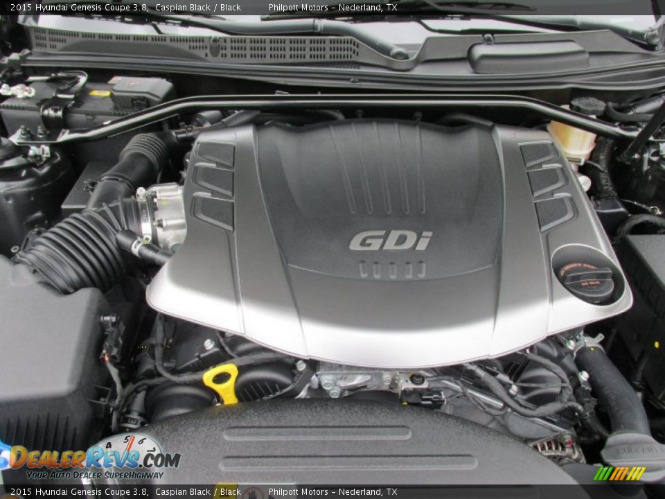 2015 Hyundai Genesis Coupe 3.8 3.8 Liter GDI DOHC 24-Valve DCVVT V6 Engine Photo #15