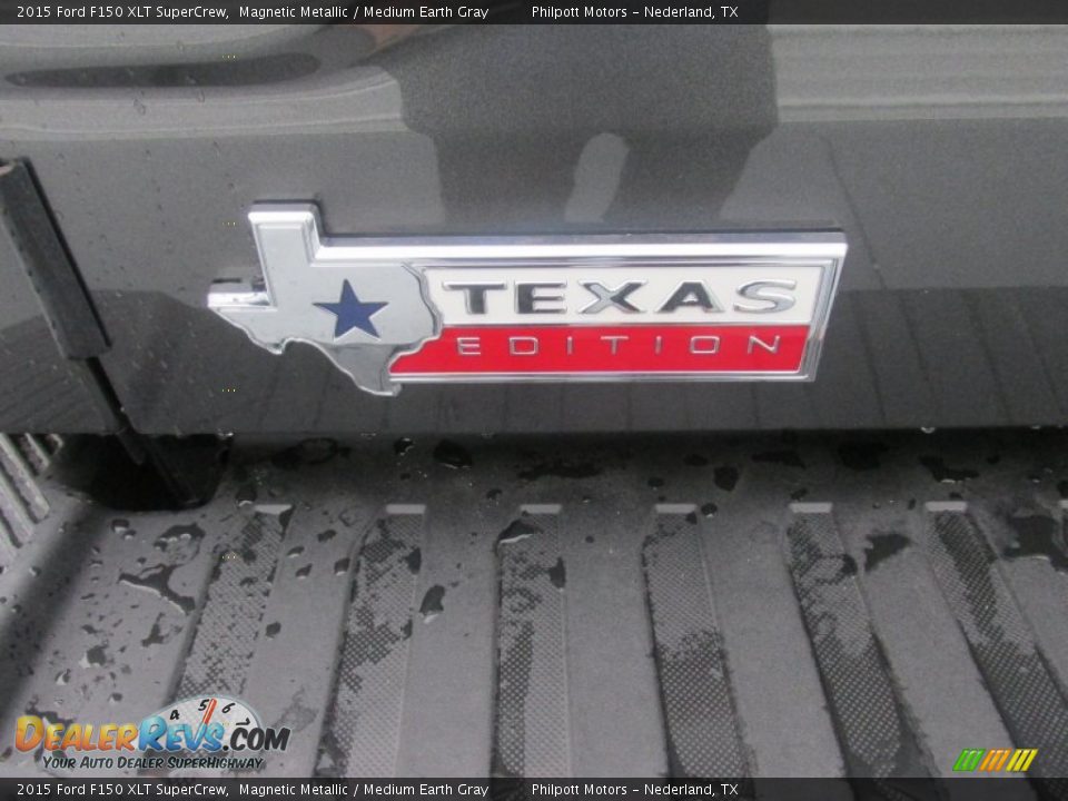 2015 Ford F150 XLT SuperCrew Magnetic Metallic / Medium Earth Gray Photo #16