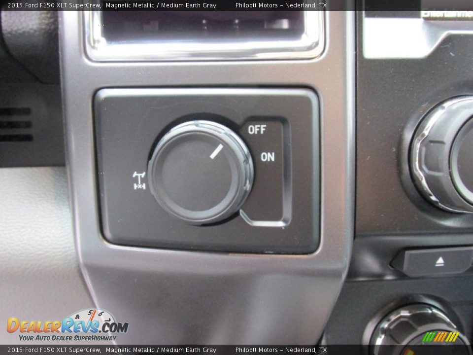 2015 Ford F150 XLT SuperCrew Magnetic Metallic / Medium Earth Gray Photo #29