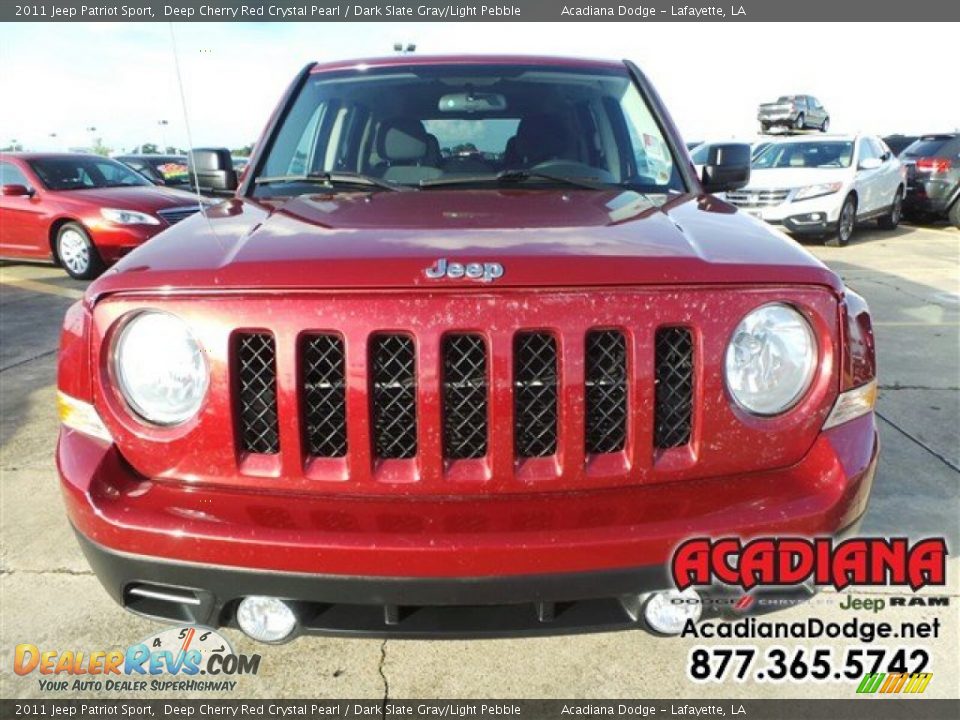 2011 Jeep Patriot Sport Deep Cherry Red Crystal Pearl / Dark Slate Gray/Light Pebble Photo #13