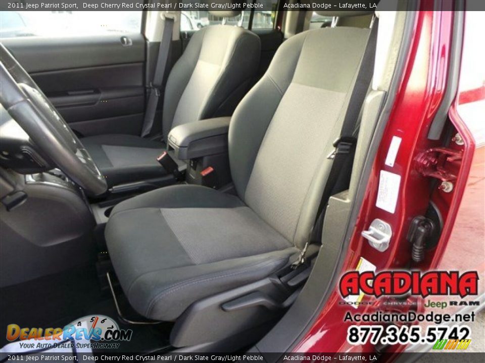 2011 Jeep Patriot Sport Deep Cherry Red Crystal Pearl / Dark Slate Gray/Light Pebble Photo #18