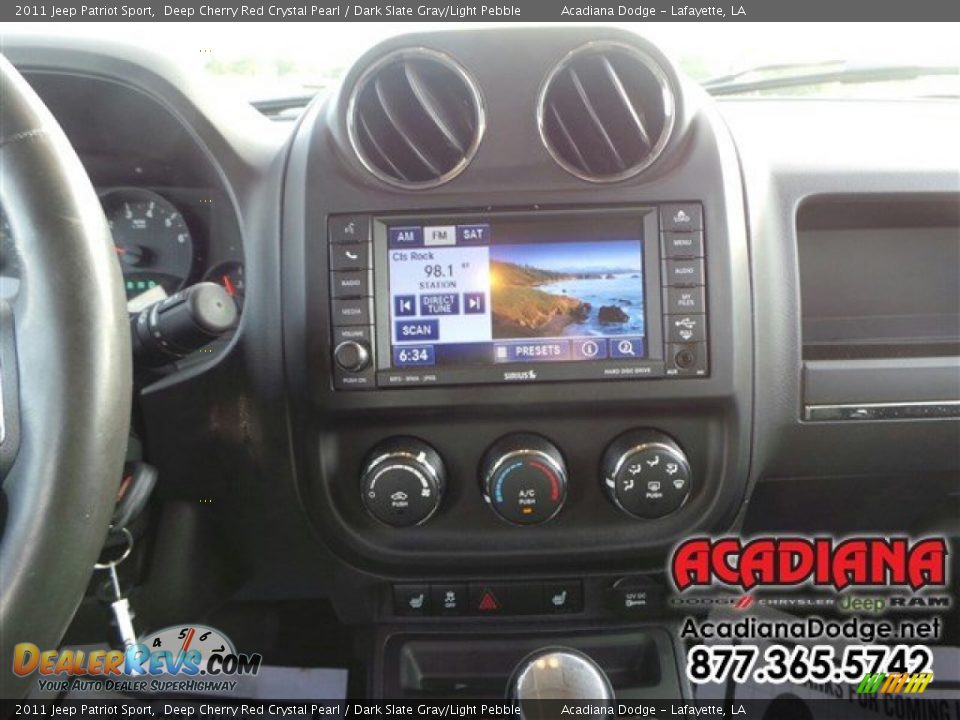 2011 Jeep Patriot Sport Deep Cherry Red Crystal Pearl / Dark Slate Gray/Light Pebble Photo #20