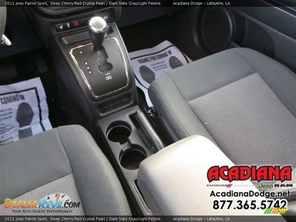 2011 Jeep Patriot Sport Deep Cherry Red Crystal Pearl / Dark Slate Gray/Light Pebble Photo #21