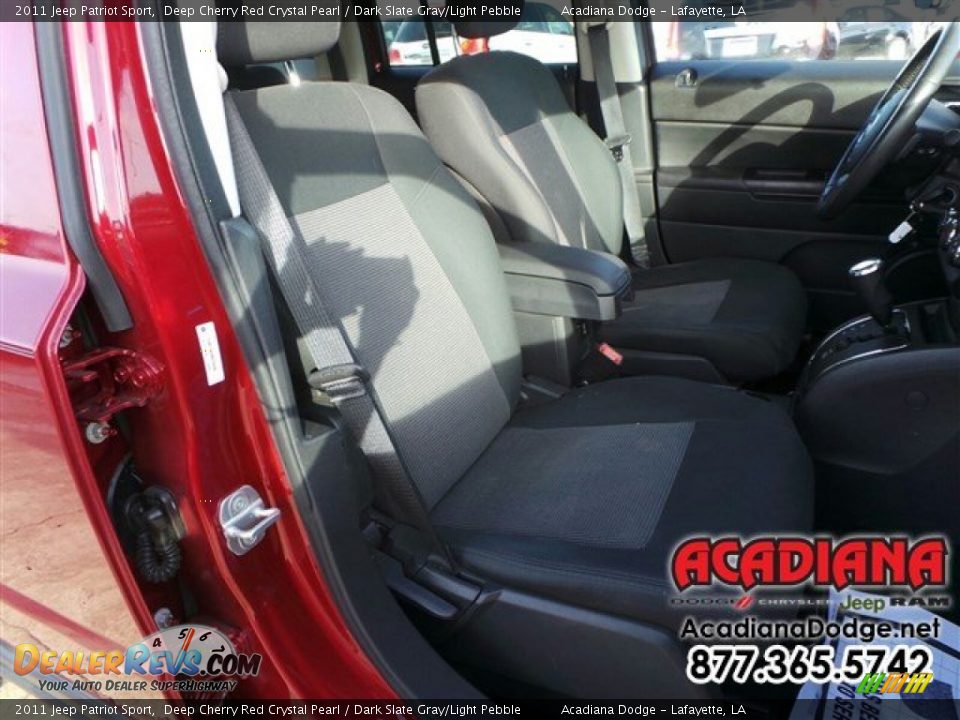 2011 Jeep Patriot Sport Deep Cherry Red Crystal Pearl / Dark Slate Gray/Light Pebble Photo #23