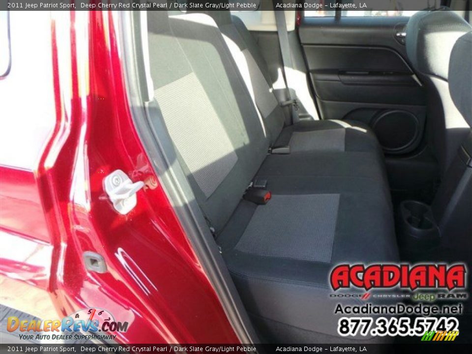 2011 Jeep Patriot Sport Deep Cherry Red Crystal Pearl / Dark Slate Gray/Light Pebble Photo #25