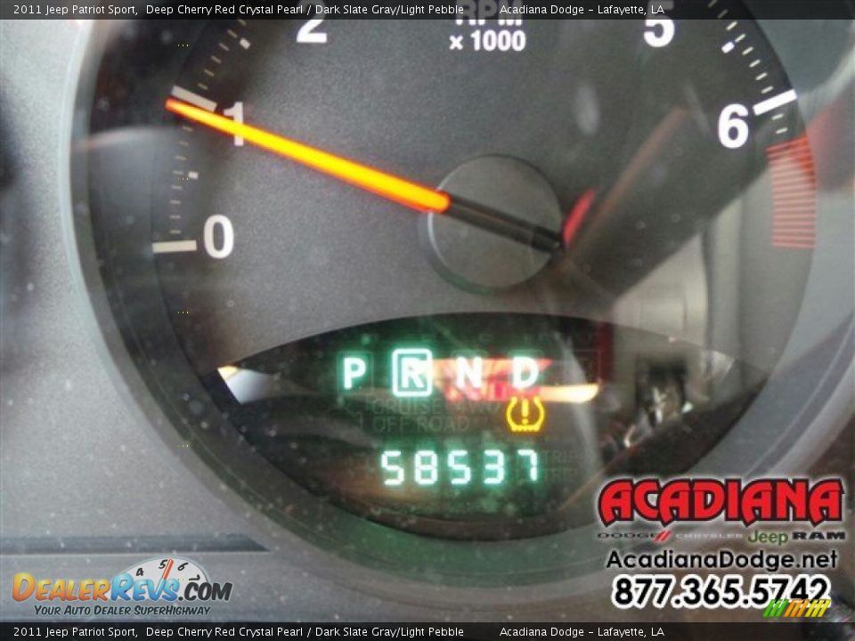 2011 Jeep Patriot Sport Deep Cherry Red Crystal Pearl / Dark Slate Gray/Light Pebble Photo #28