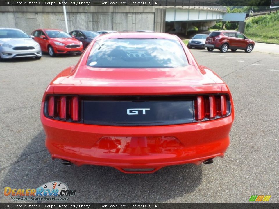 2015 Ford Mustang GT Coupe Race Red / Ebony Photo #4