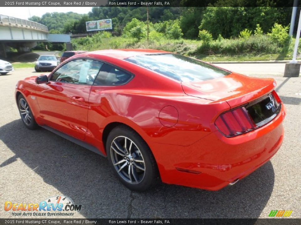 2015 Ford Mustang GT Coupe Race Red / Ebony Photo #5