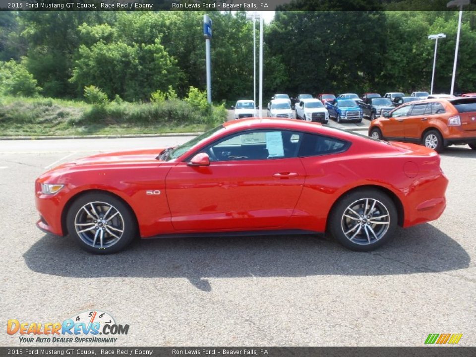 2015 Ford Mustang GT Coupe Race Red / Ebony Photo #6