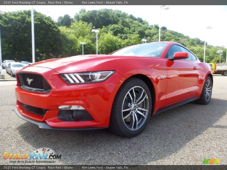 2015 Ford Mustang GT Coupe Race Red / Ebony Photo #7