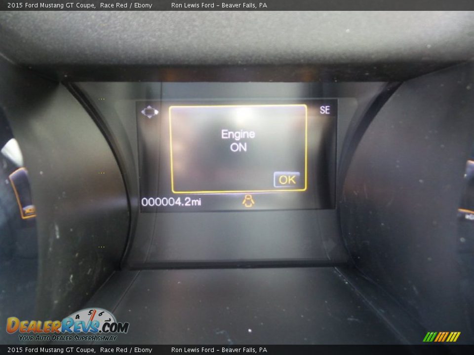 2015 Ford Mustang GT Coupe Race Red / Ebony Photo #19