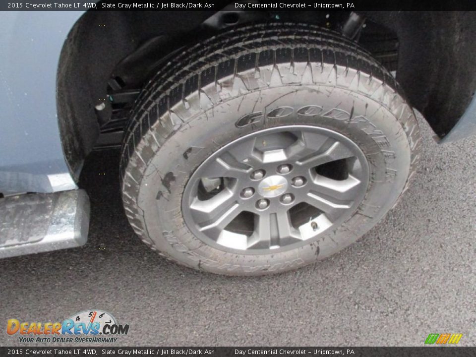 2015 Chevrolet Tahoe LT 4WD Slate Gray Metallic / Jet Black/Dark Ash Photo #3