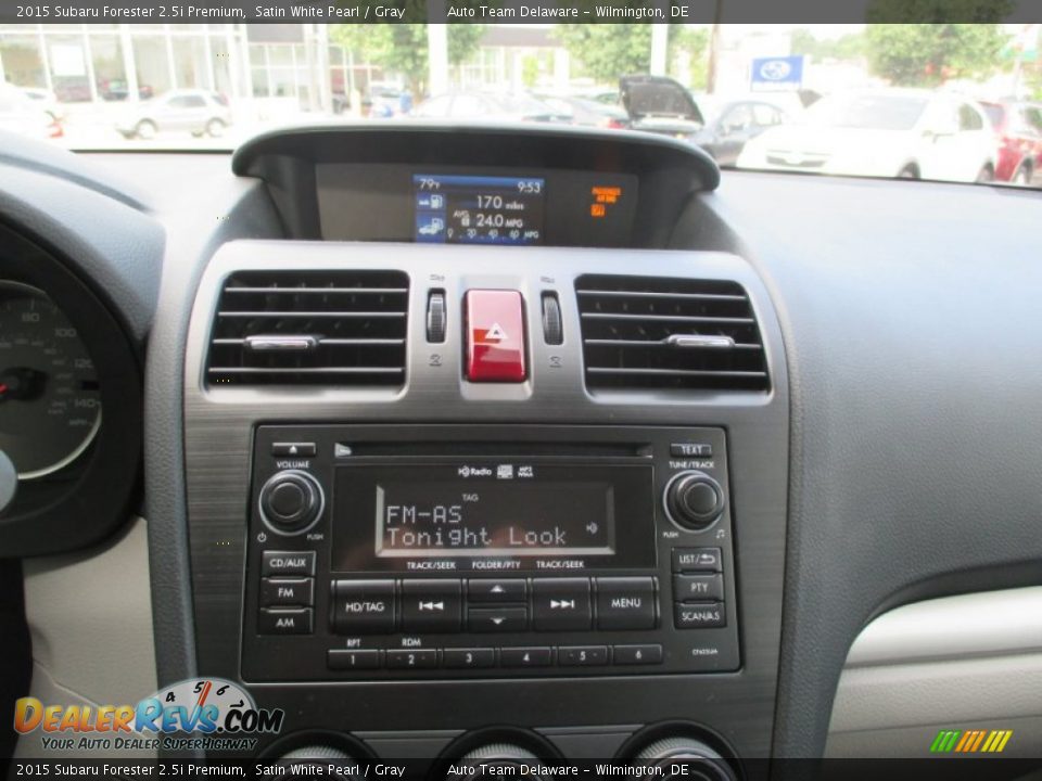 2015 Subaru Forester 2.5i Premium Satin White Pearl / Gray Photo #13