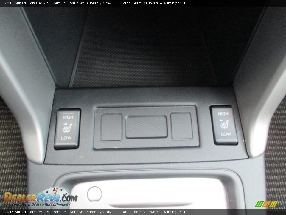 2015 Subaru Forester 2.5i Premium Satin White Pearl / Gray Photo #15