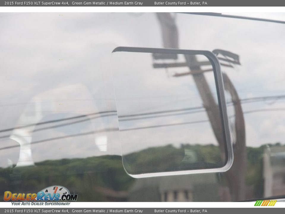 2015 Ford F150 XLT SuperCrew 4x4 Green Gem Metallic / Medium Earth Gray Photo #6