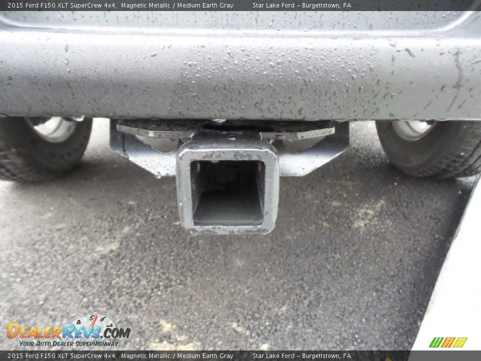 2015 Ford F150 XLT SuperCrew 4x4 Magnetic Metallic / Medium Earth Gray Photo #5