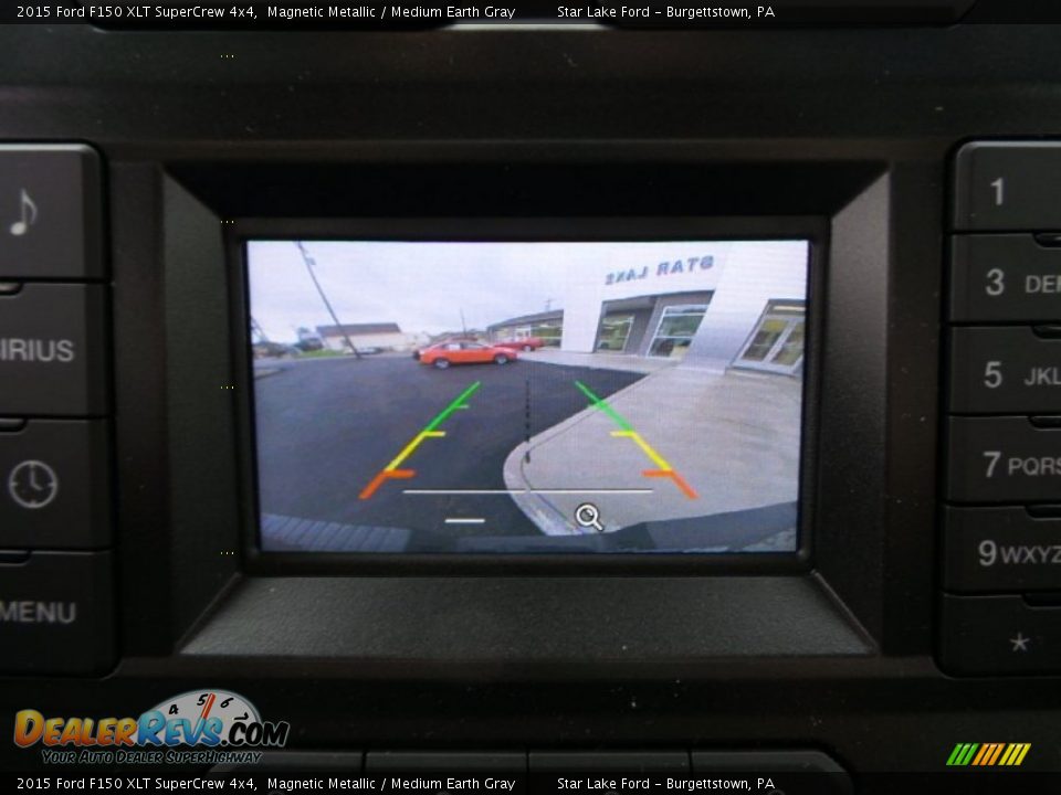 2015 Ford F150 XLT SuperCrew 4x4 Magnetic Metallic / Medium Earth Gray Photo #18