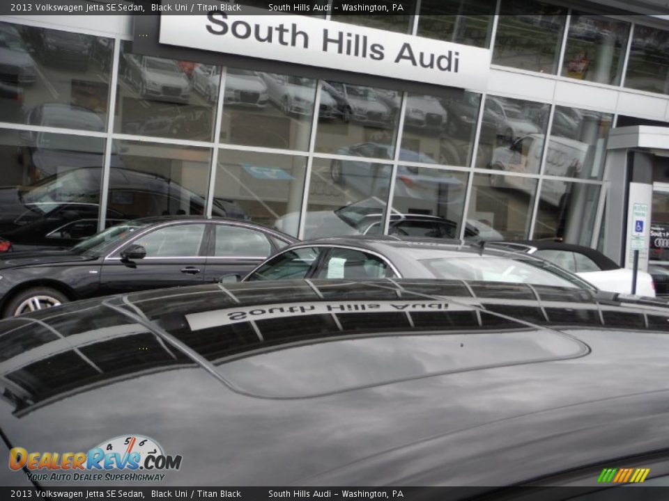 2013 Volkswagen Jetta SE Sedan Black Uni / Titan Black Photo #5