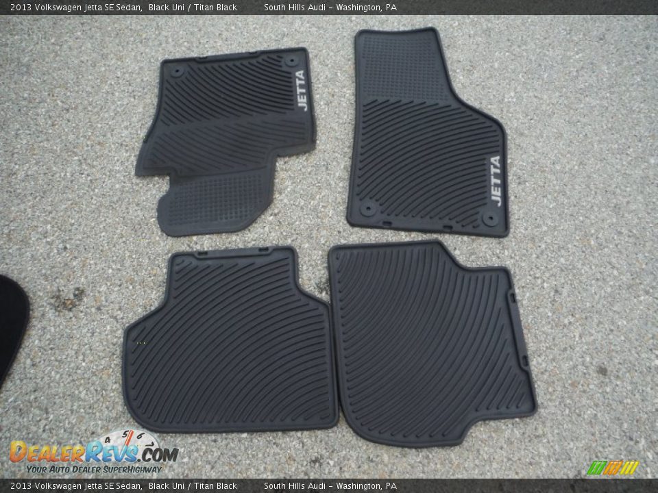 2013 Volkswagen Jetta SE Sedan Black Uni / Titan Black Photo #34