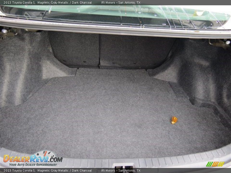 2013 Toyota Corolla S Magnetic Gray Metallic / Dark Charcoal Photo #16