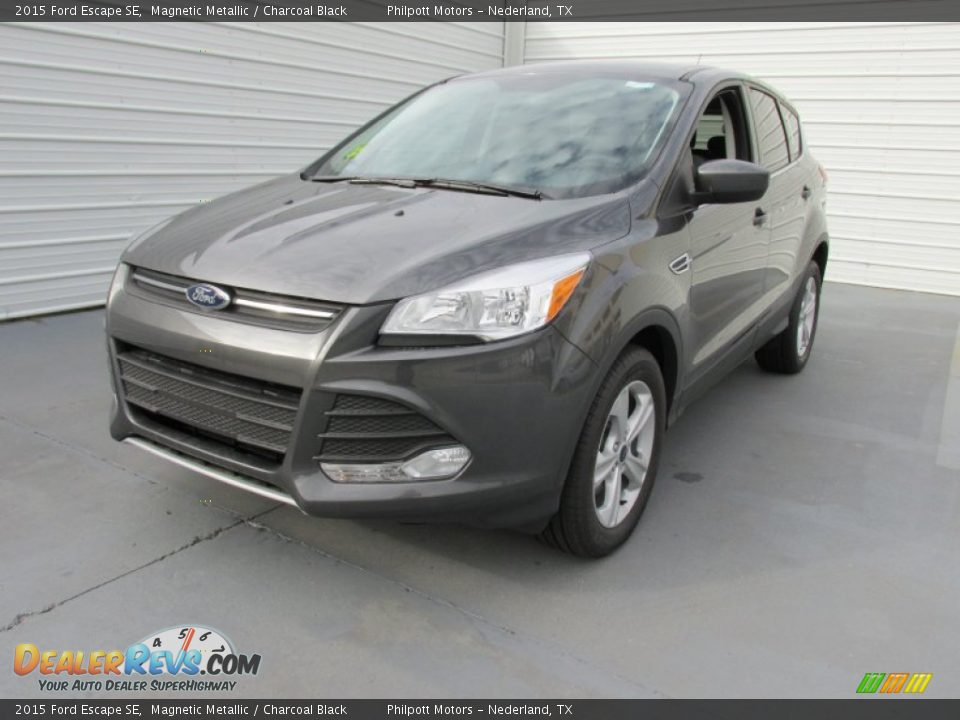 2015 Ford Escape SE Magnetic Metallic / Charcoal Black Photo #7