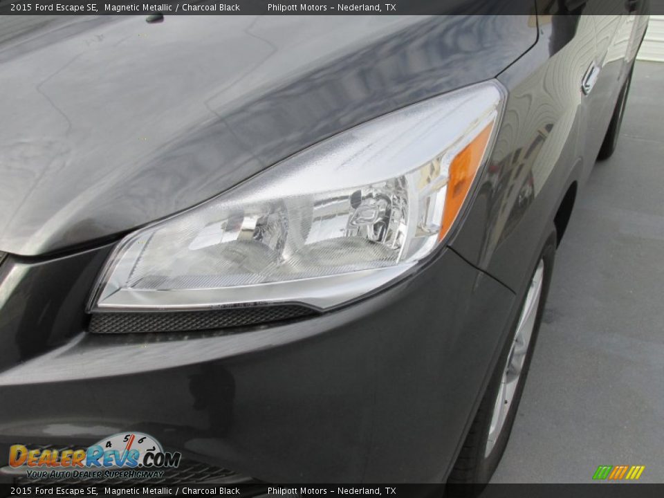 2015 Ford Escape SE Magnetic Metallic / Charcoal Black Photo #9