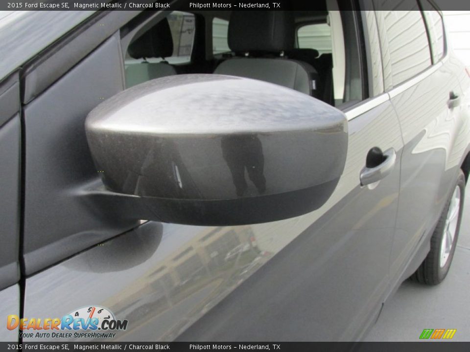 2015 Ford Escape SE Magnetic Metallic / Charcoal Black Photo #12