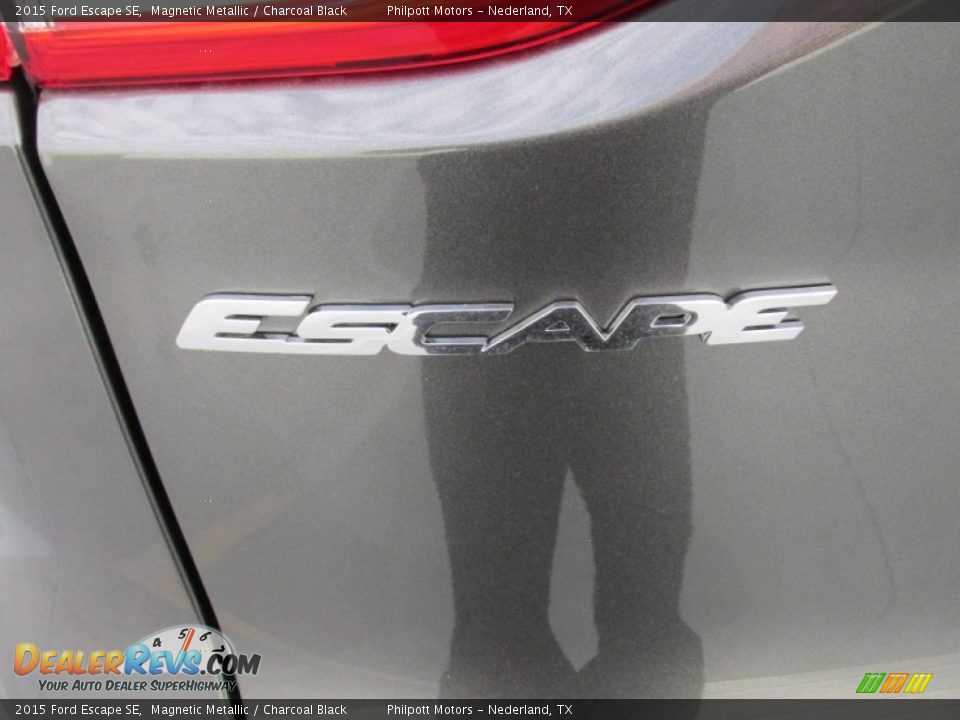 2015 Ford Escape SE Magnetic Metallic / Charcoal Black Photo #13