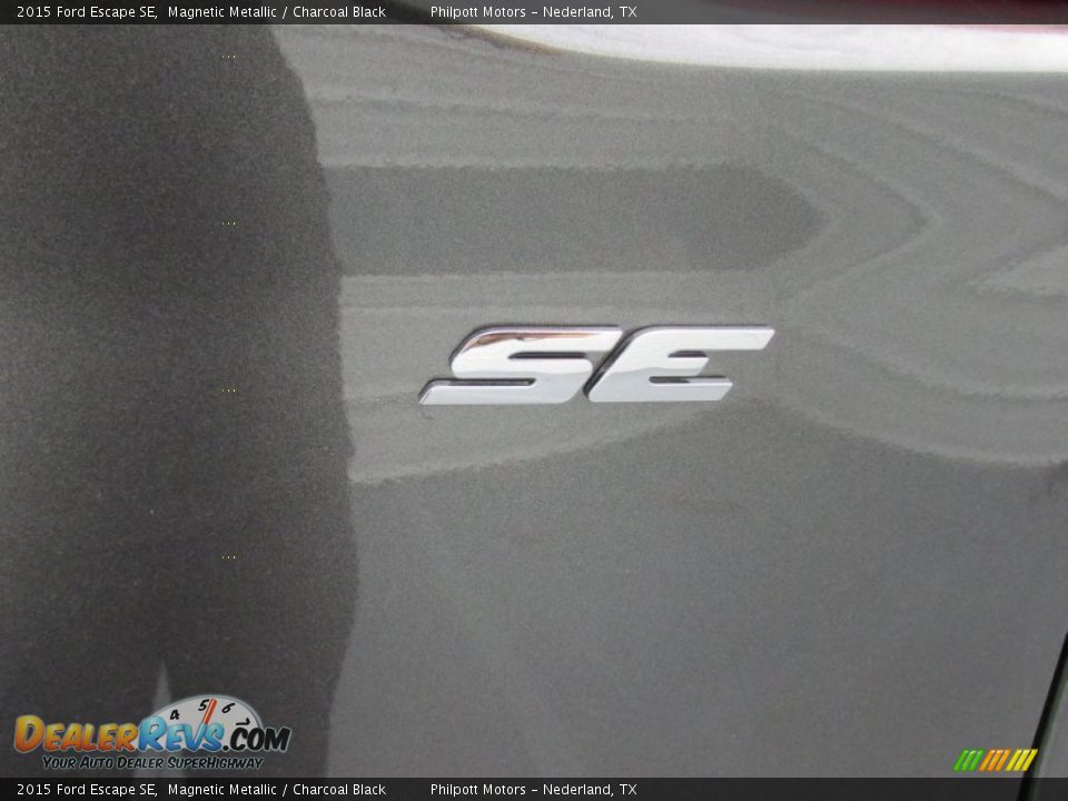 2015 Ford Escape SE Magnetic Metallic / Charcoal Black Photo #14