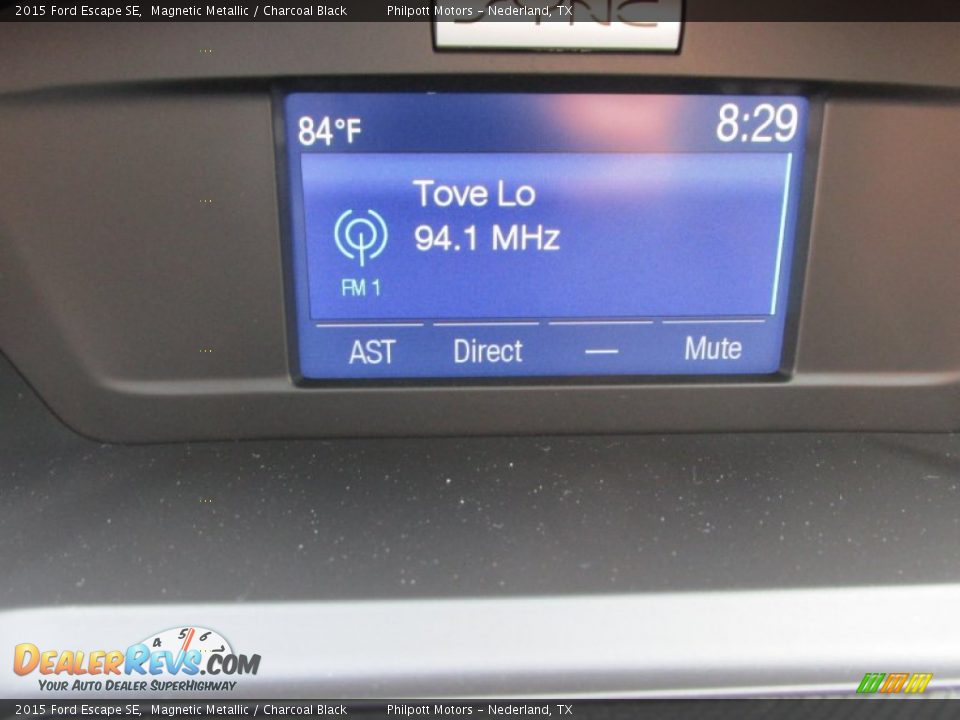 2015 Ford Escape SE Magnetic Metallic / Charcoal Black Photo #25