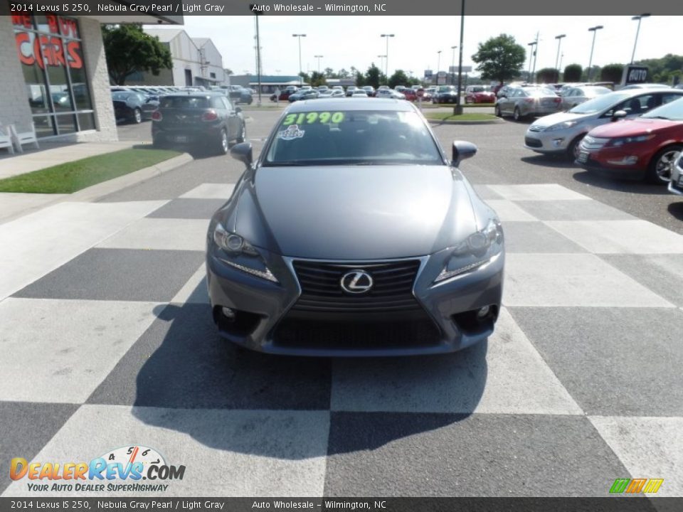 2014 Lexus IS 250 Nebula Gray Pearl / Light Gray Photo #2