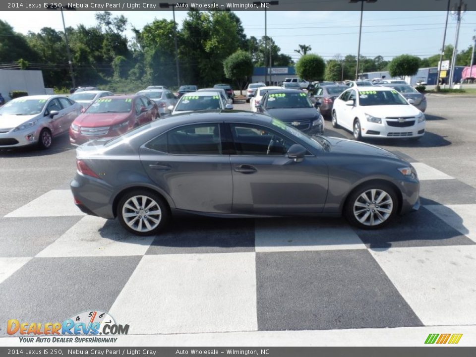 2014 Lexus IS 250 Nebula Gray Pearl / Light Gray Photo #3