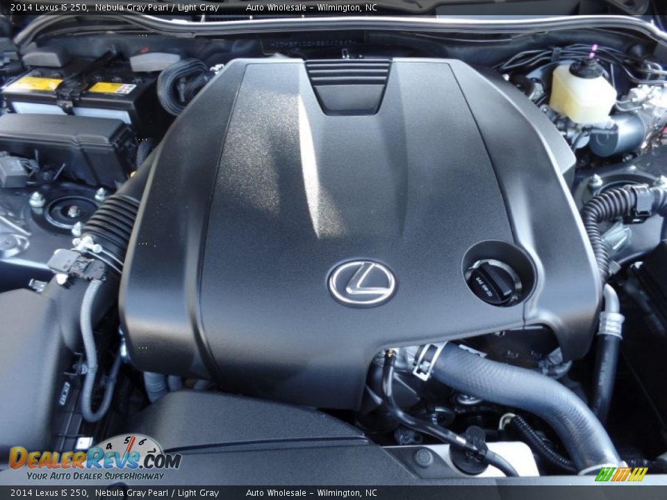 2014 Lexus IS 250 Nebula Gray Pearl / Light Gray Photo #6